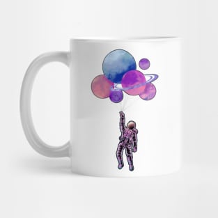 Astronaut Balloons Mug